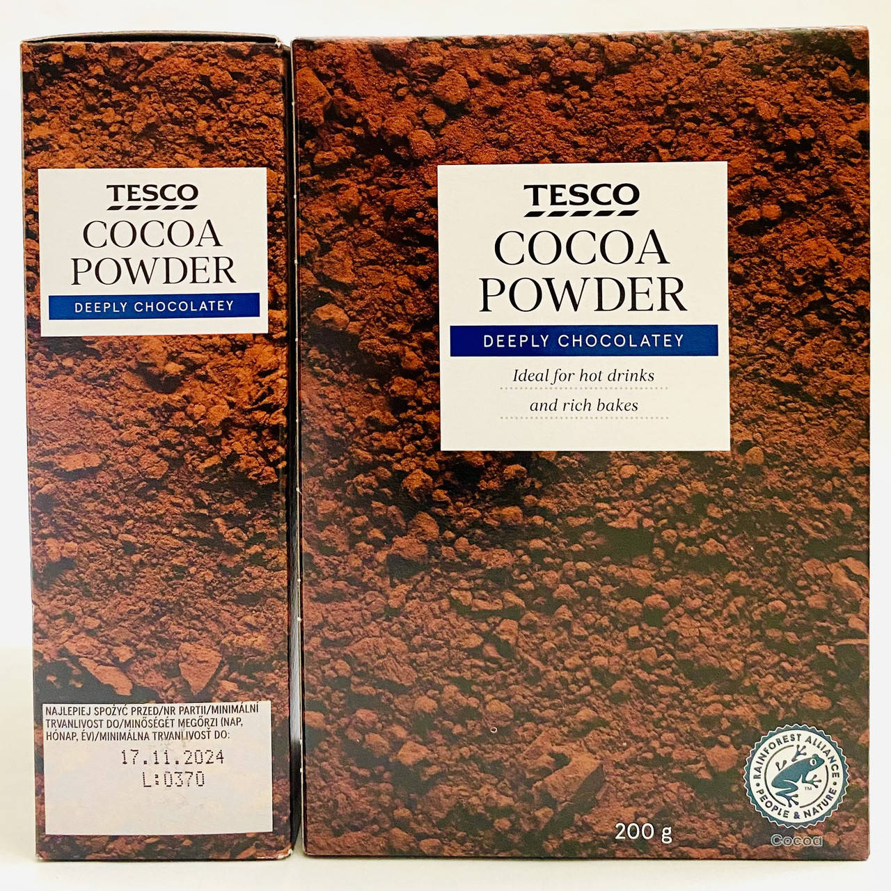 

Какао порошок для выпечки Tesco 200 г (Польша)