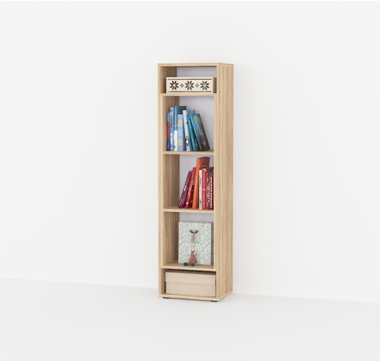 

Стеллаж для дома , полка для книг, стеллаж для книг из ДСП Дуб Сонома