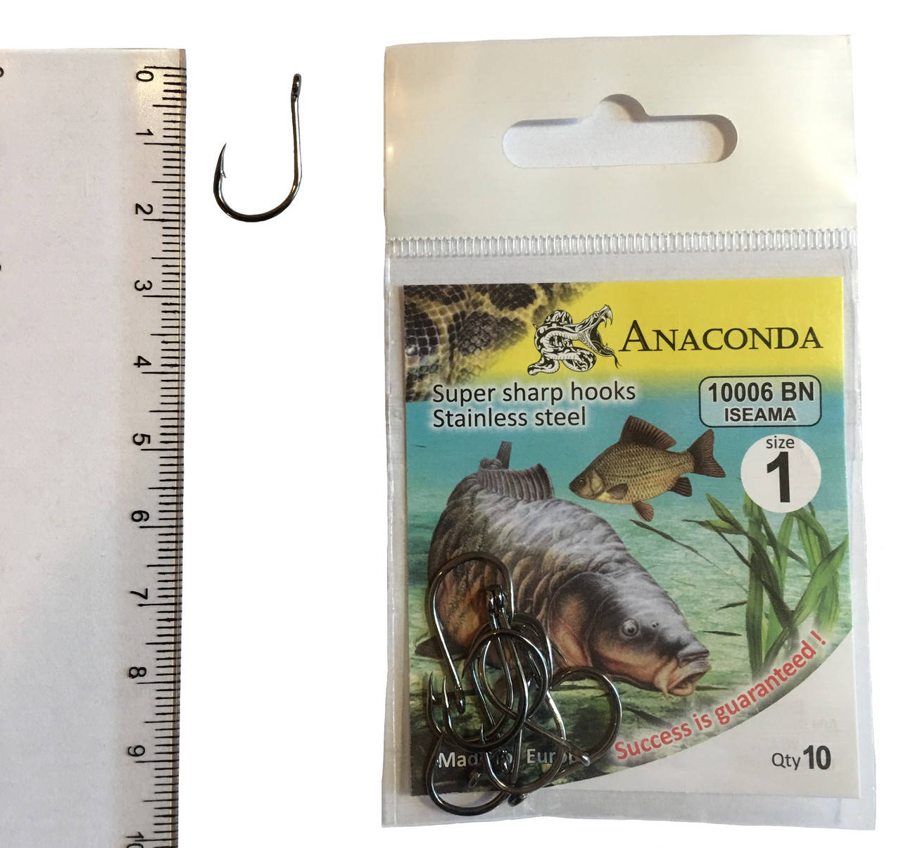 

Рыболовные крючки Anaconda 1