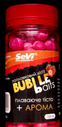 

Воздушное тесто SEVI Bubble Baits Клубника 100ml в дипе