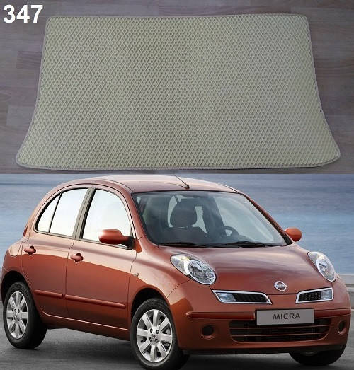 

Коврик ЕВА в багажник Nissan Micra K12 '03-10, Черный