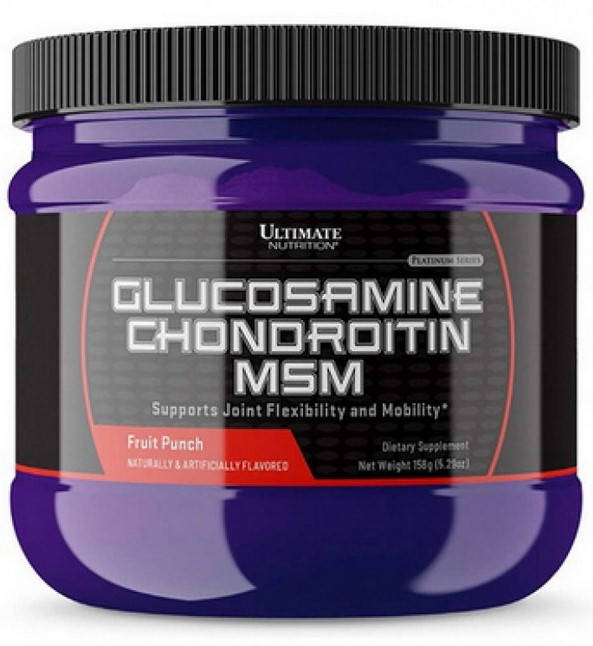 

Ultimate Nutrition Glucosamine Chondroitin Msm 158 грамм