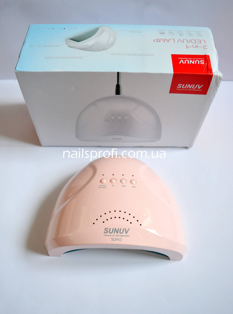 

LED лампа SunOne для маникюра SUNUV 48 Вт пурпур, Белый