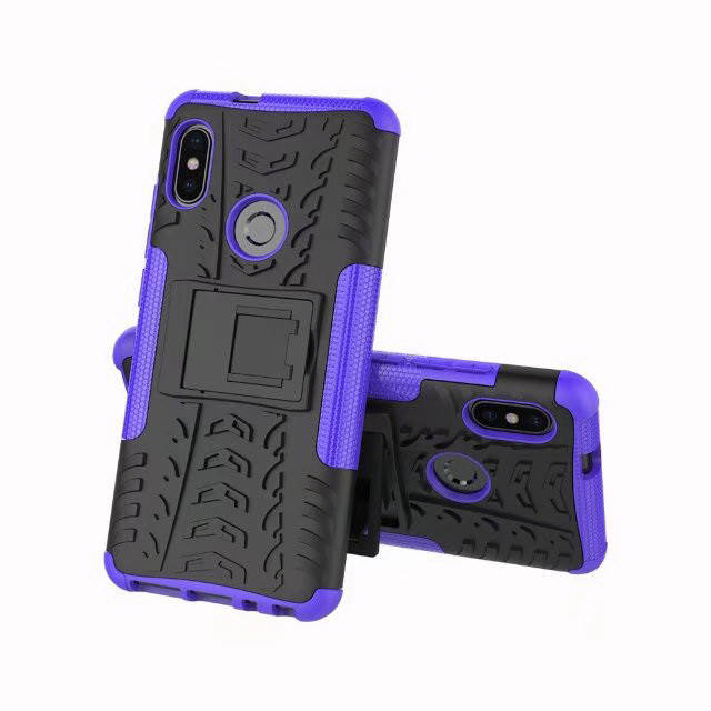 

PC + TPU чехол Armor для Xiaomi Mi Max 3 (8 цветов) фиолетовый