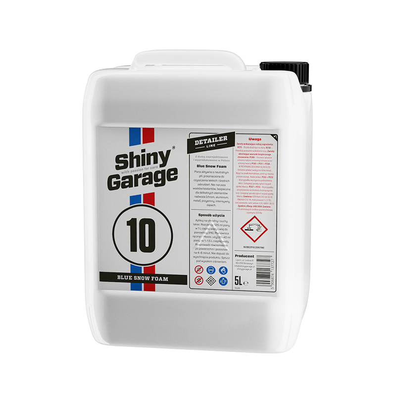 

Пена голубая Shiny Garage Blue Snow Foam 5л 205847
