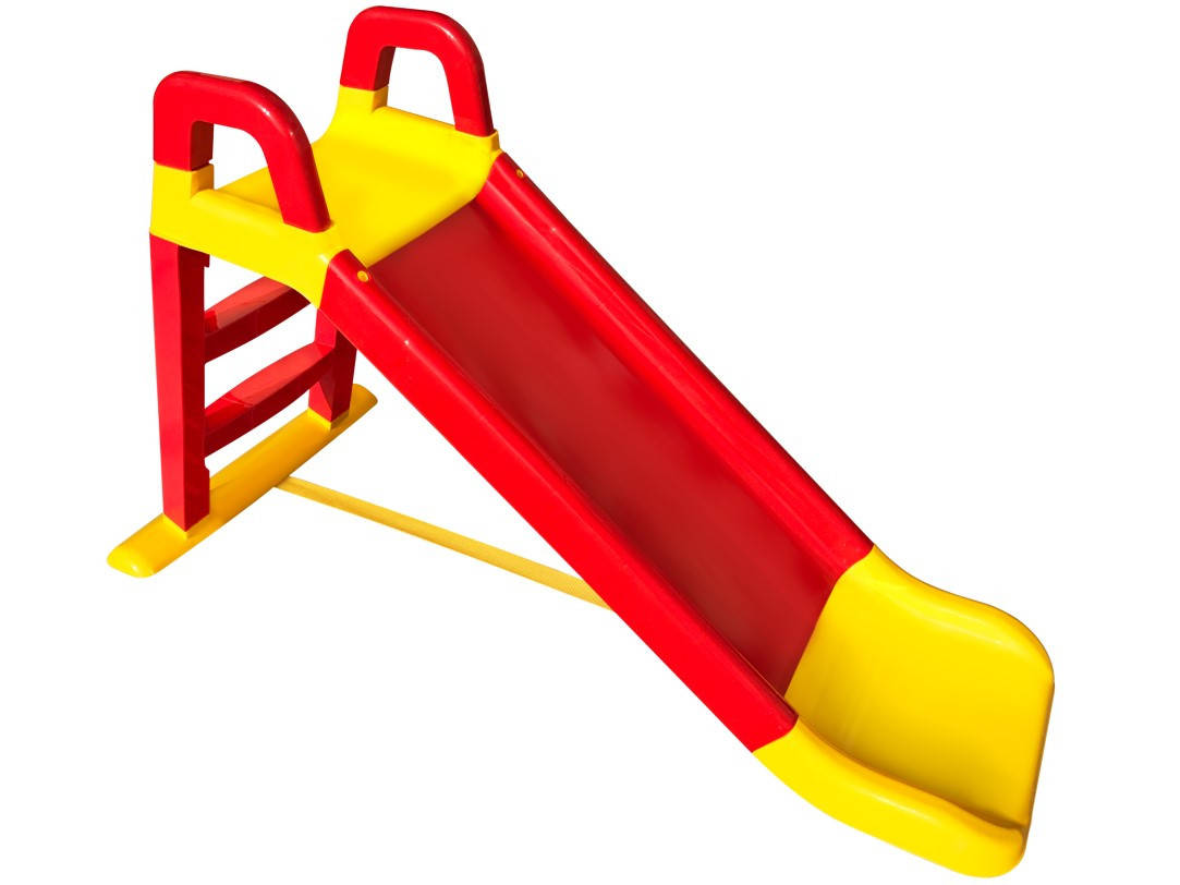 

Горка Active Baby детская Долони Розово-фиолетовая 140см красно-желтый
