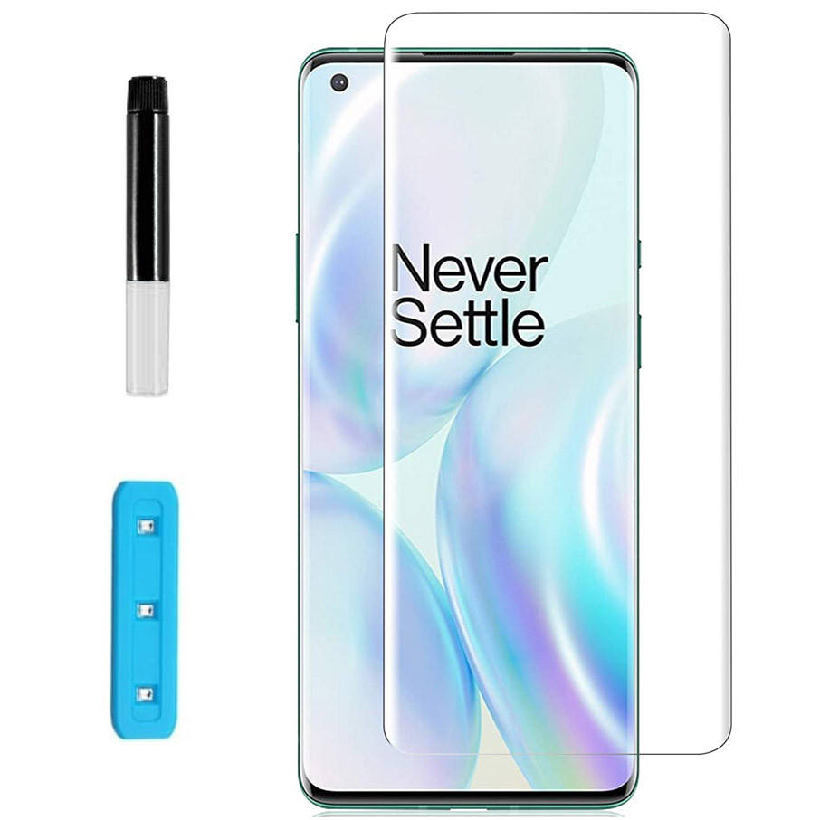 

Защитное Стекло 3D с УФ/UV лампой для OnePlus 8 Pro, Прозрачный