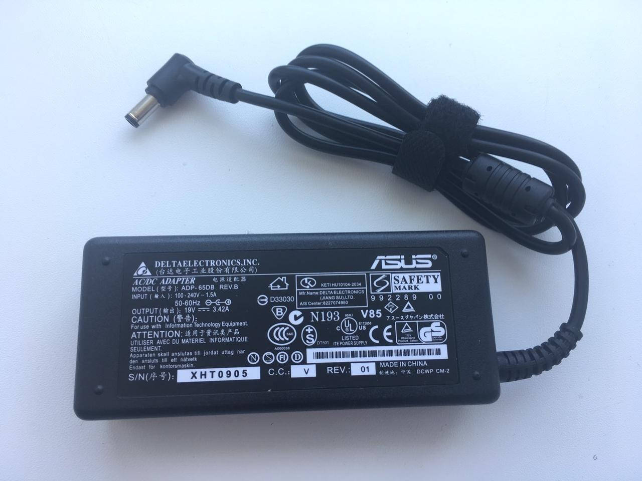 

Блок Питания Зарядка для Ноутбука ASUS 65W 19V 3.42A 5.5*2.5mm