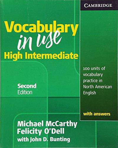 

Vocabulary in Use Second Edition High Intermediate with answers
