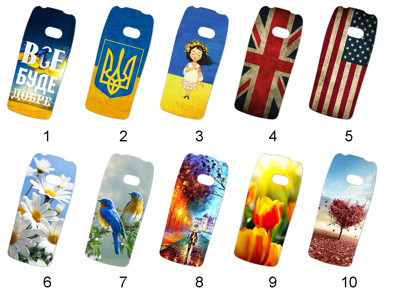 

Красивая накладка на Nokia 210 Dual Sim (50 дизайнов)