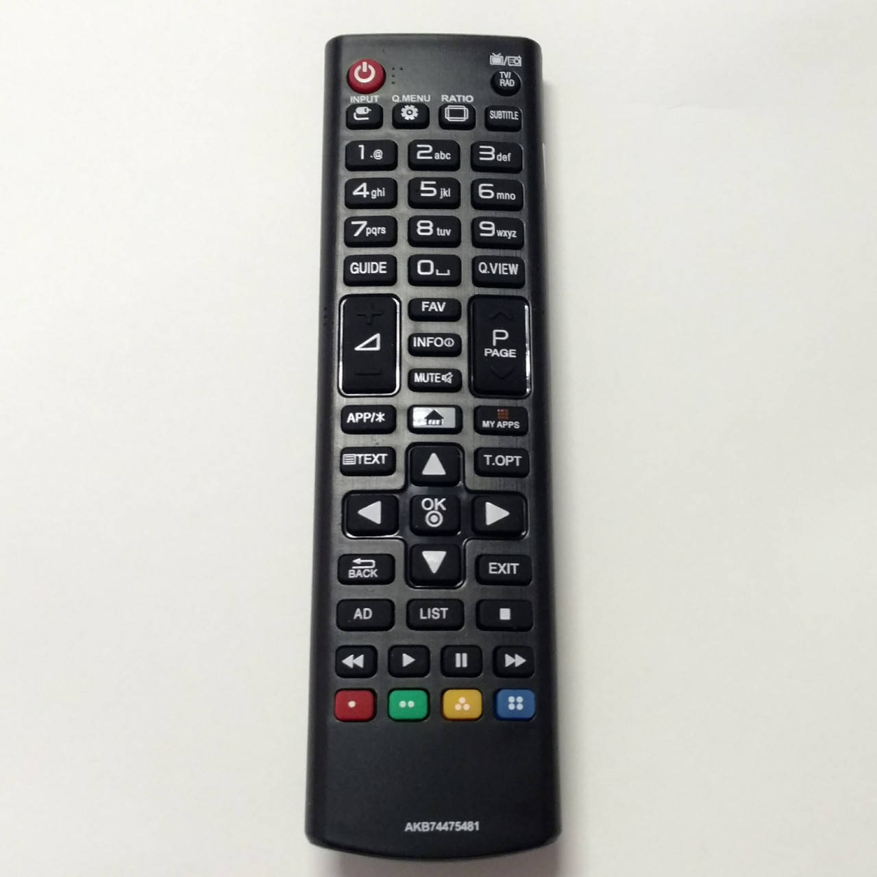 

Пульт LG AKB74475481 Smart LED TV, Черный