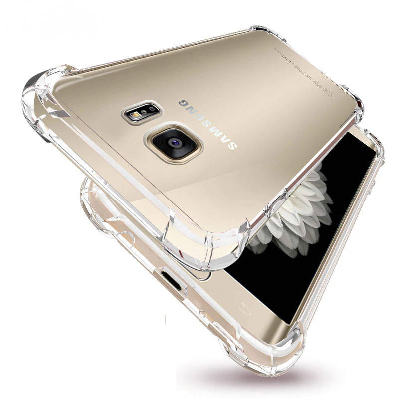 

Силиконовый прозрачный чехол для Samsung Galaxy S7 усиленные углы