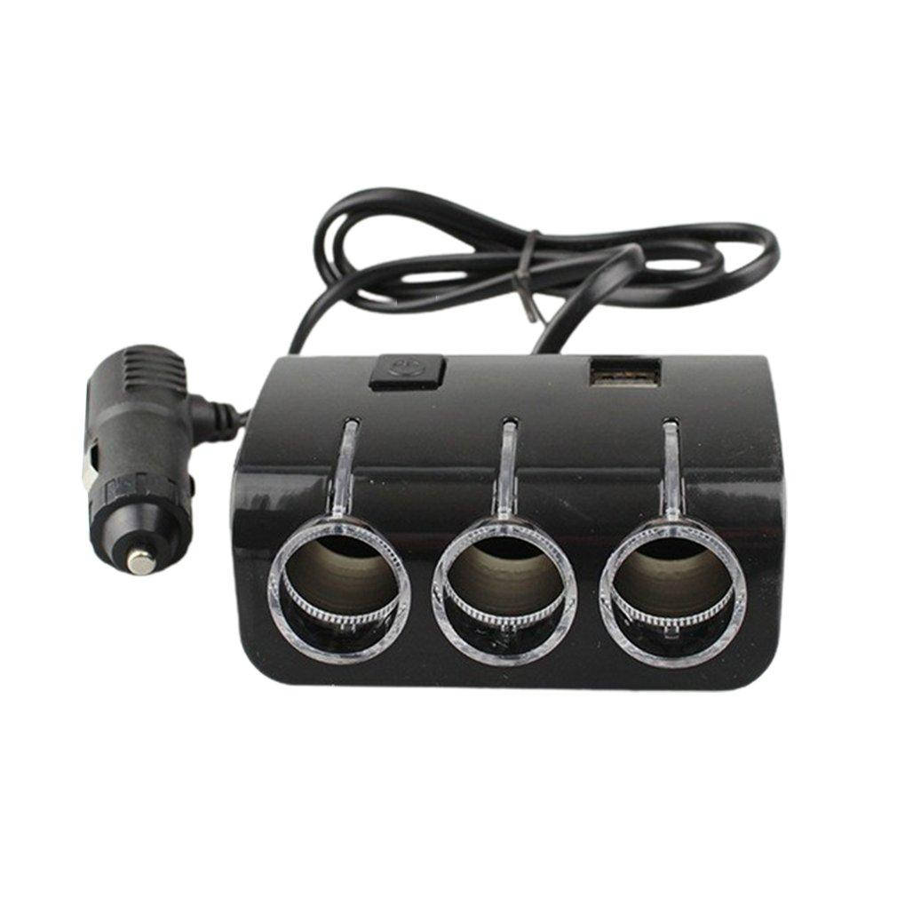 

Автомобильный разветвитель тройник в прикуриватель, 2 USB выхода