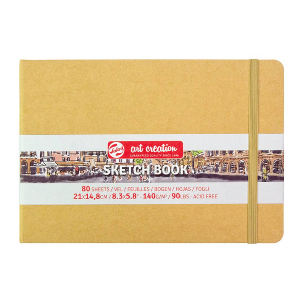 

Блокнот для графіки Talens Art Creation 140г/м2, 21х15см, 80л, Kraft, Royal Talens