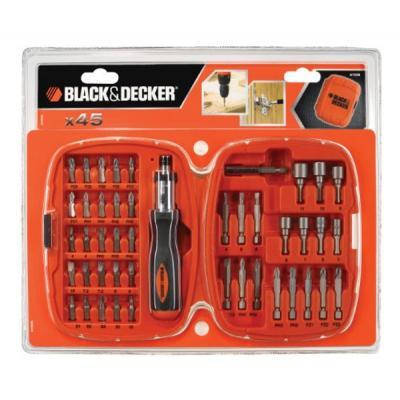 

Набор инструментов Black&Decker A7039-XJ 45 предм. (A7039)