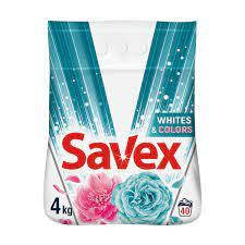 

Savex Пральний порошок 2in1 Whites&Colors авт 4кг