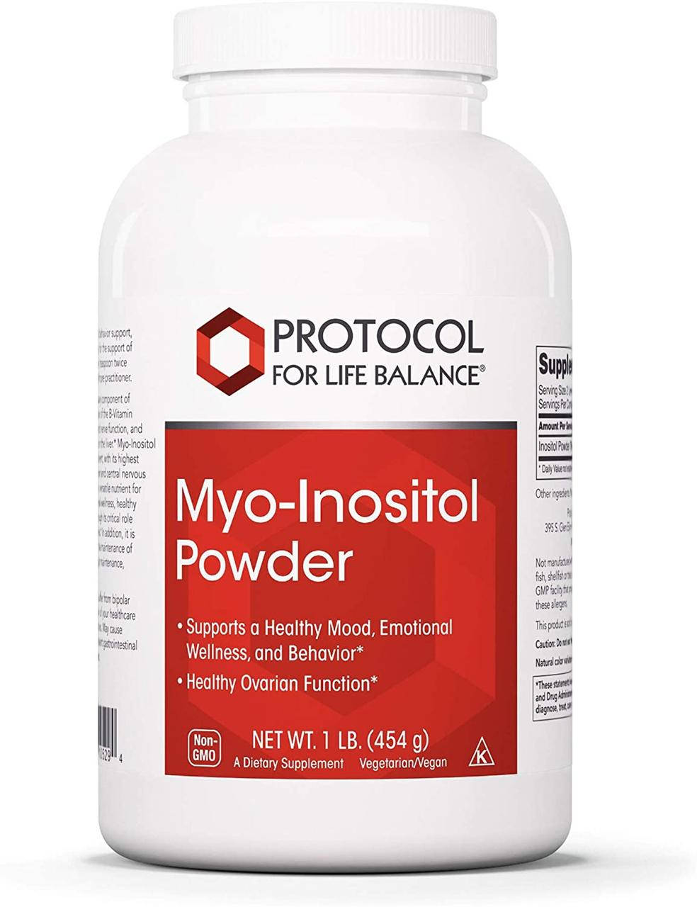 

Protocol for Life Balance Myo-Inositol / Мио-инозитол порошок 454 гр