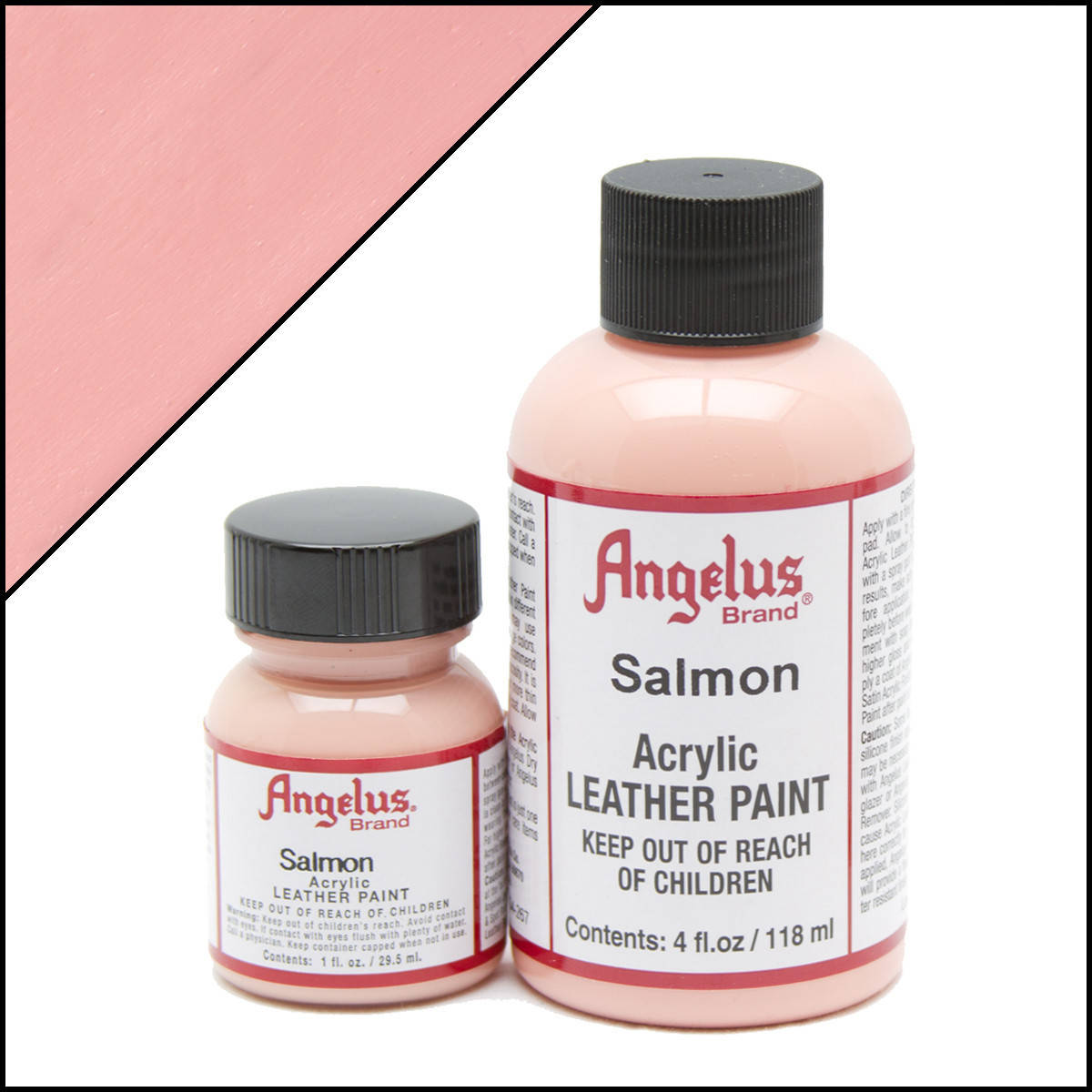 

Краска для кожи Angelus Salmon (лососевый), Розовый