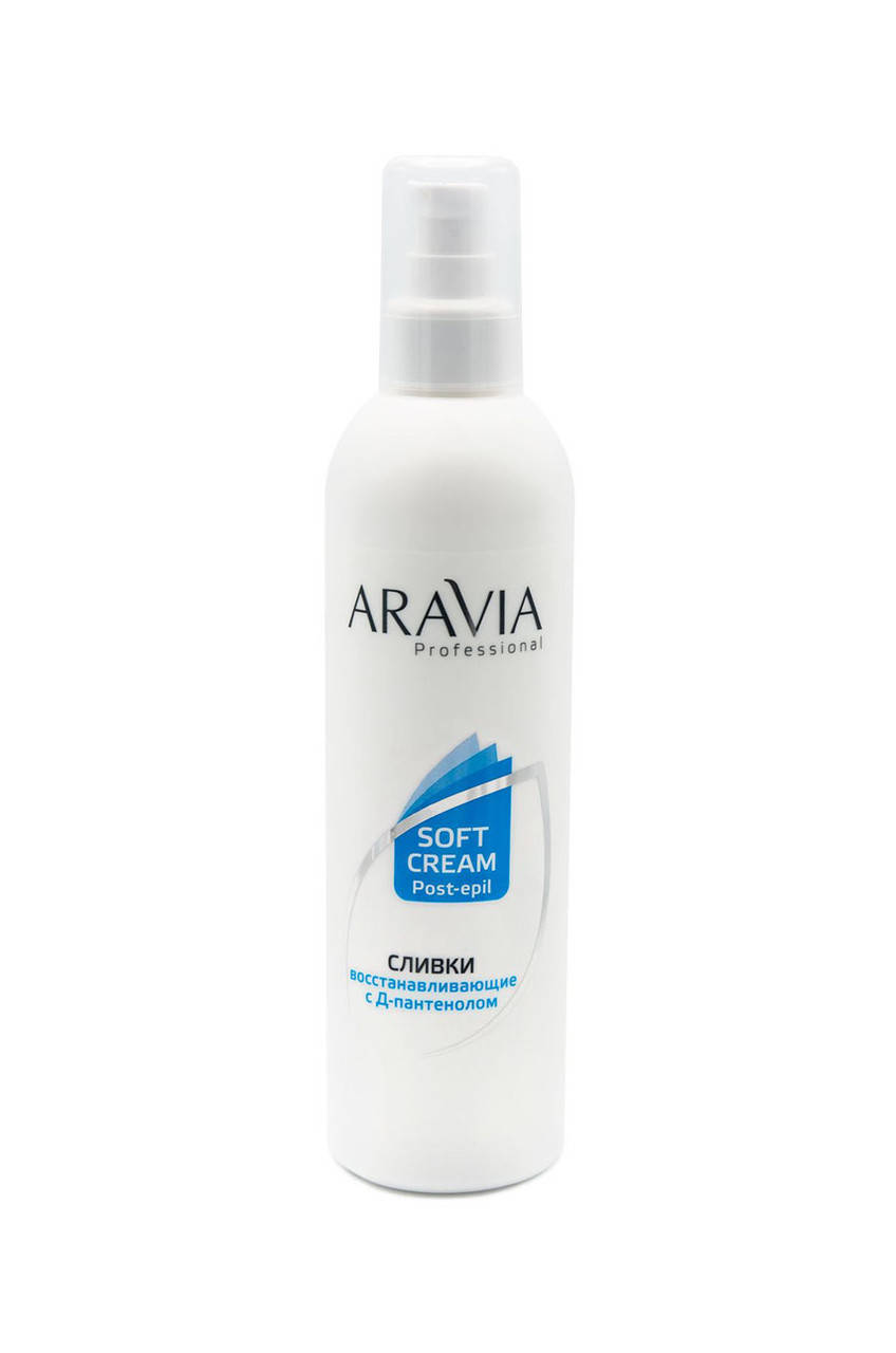 

Сливки восстанавливающие с Д-пантенолом (3%), 300 мл, ARAVIA Professional
