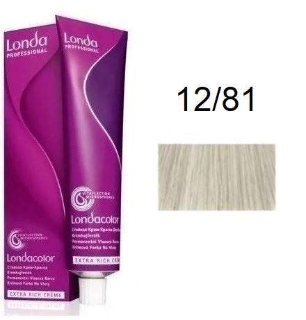 

Крем-краска для волос Londacolor 12/81 Специальный блонд жемчужно-пепельный 60 мл
