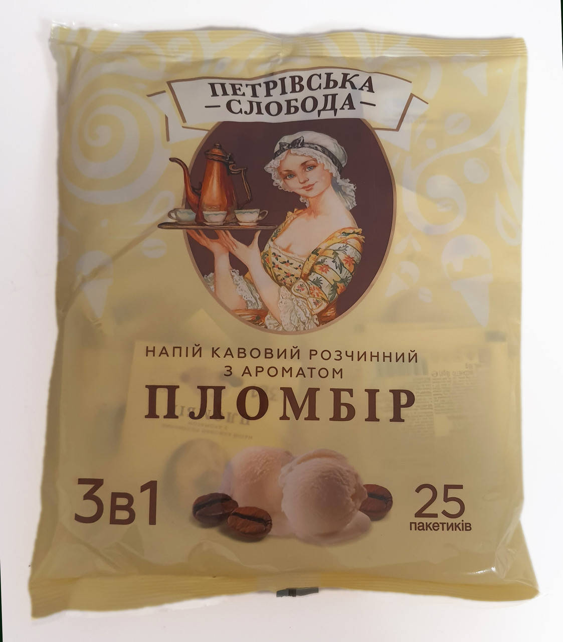 

Кофе "Петровская слобода " 3в1 со вкусом "Пломбир" 25 стиков
