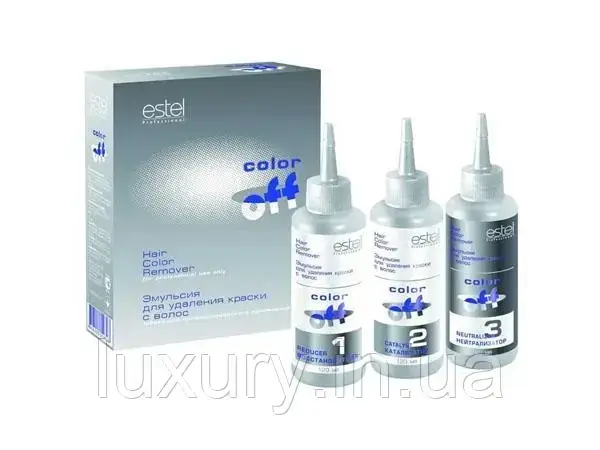 

Эмульсия для удаления стойких красок с волос COLOR OFF Estel Professional