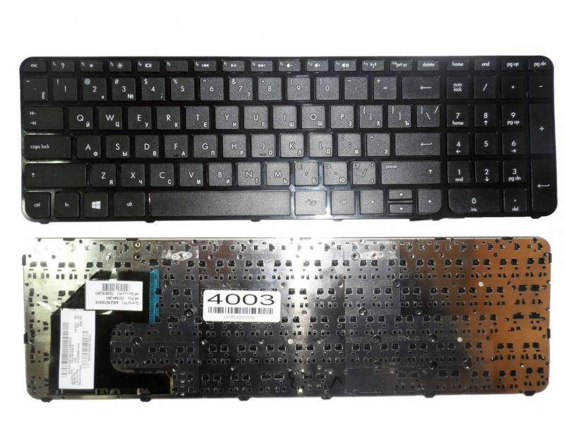 

Клавиатура для ноутбука HP Pavilion Sleekbook 15-B / 701684-251 черная, Черный