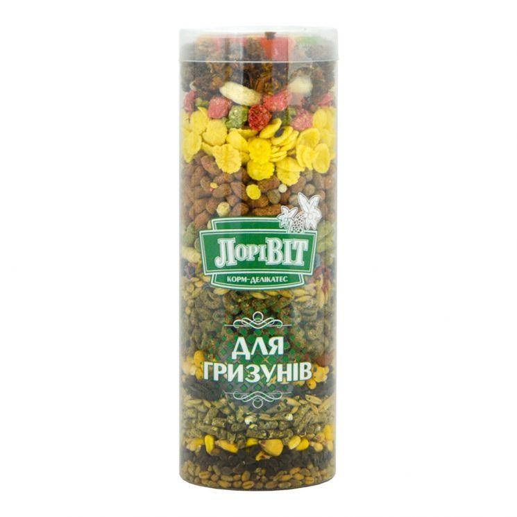 

Лоривит корм -ДЕЛИКАТЕС для грызунов, прозрачная туба (демонстрационный вариант) Лори 400 г (5 упаковок)