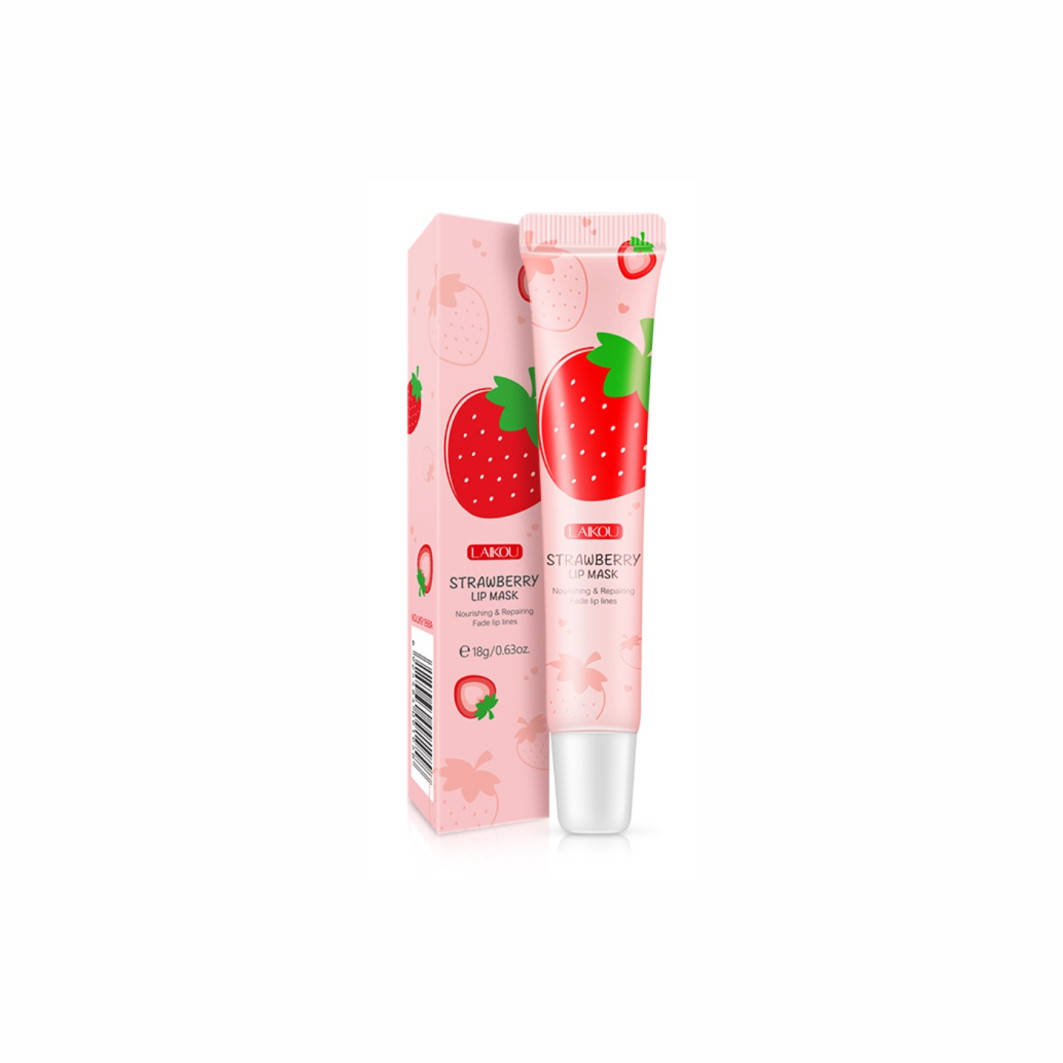 

Питательная маска для губ с экстрактом клубники Laikou Strawberry Lip Mask