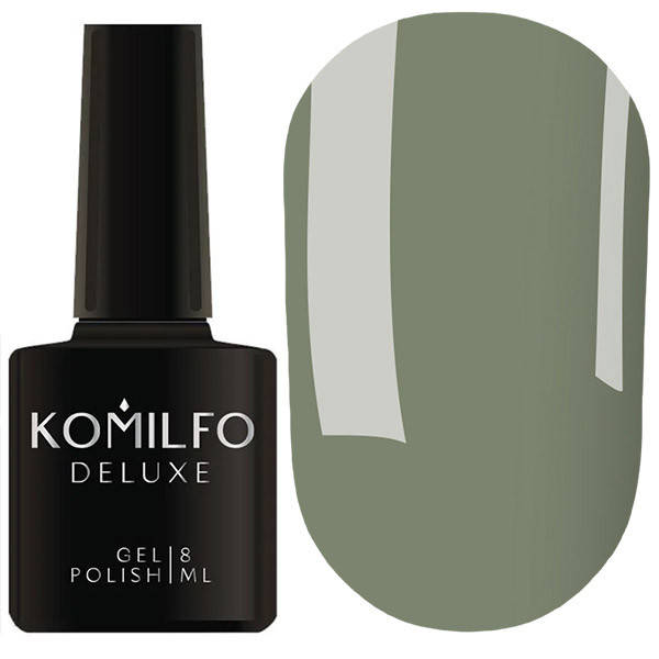 

Гель-лак Komilfo Deluxe Series D279 (темная оливка, эмаль), 8 мл