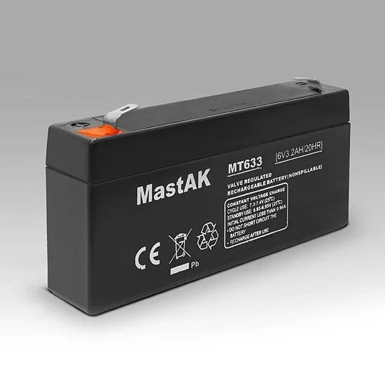 

Аккумулятор MastAK MT633 6V 3.3Ah