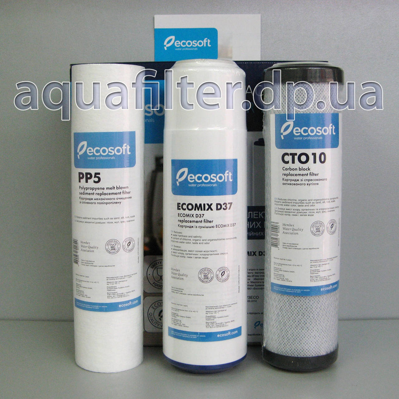 

Комплект картриджей Ecosoft (НАША ВОДА 4 Родниковая Вода 3)