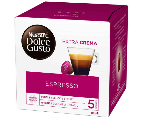 

Кофе в капсулах NESCAFE Dolce Gusto Espresso 16 шт