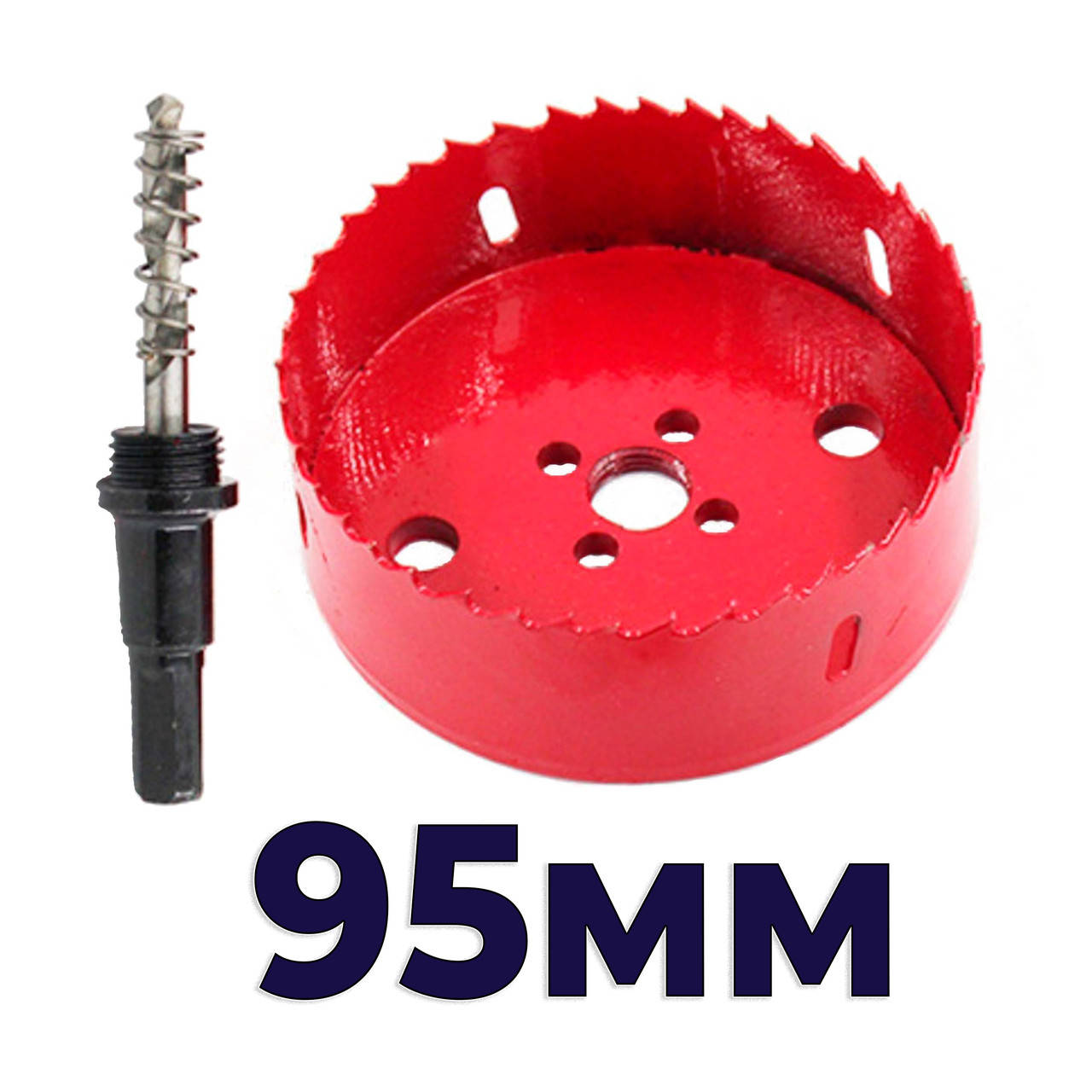 

Коронка Биметалл 95мм по металлу HSS M42 Bi-metal