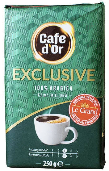 

Кофе молотый Cafe d'or Exclusive 250гр