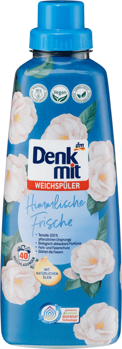 

Кондиционер ополаскиватель для белья Denkmit Himmlische Frische, 1L
