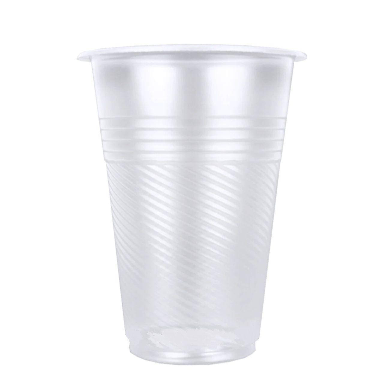 

Одноразовые пластиковые стаканы 480 мл прозрачные 50 шт, Прозрачный