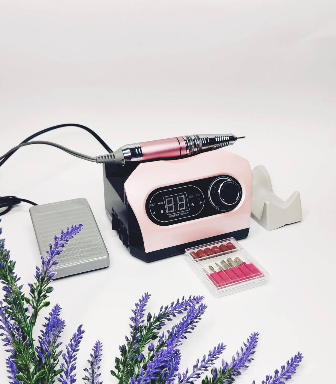 

Фрезер/Машинка для маникюра и педикюра Nail Drill ZS-717 розовый 45000 об/мин 65 ватт, Синий