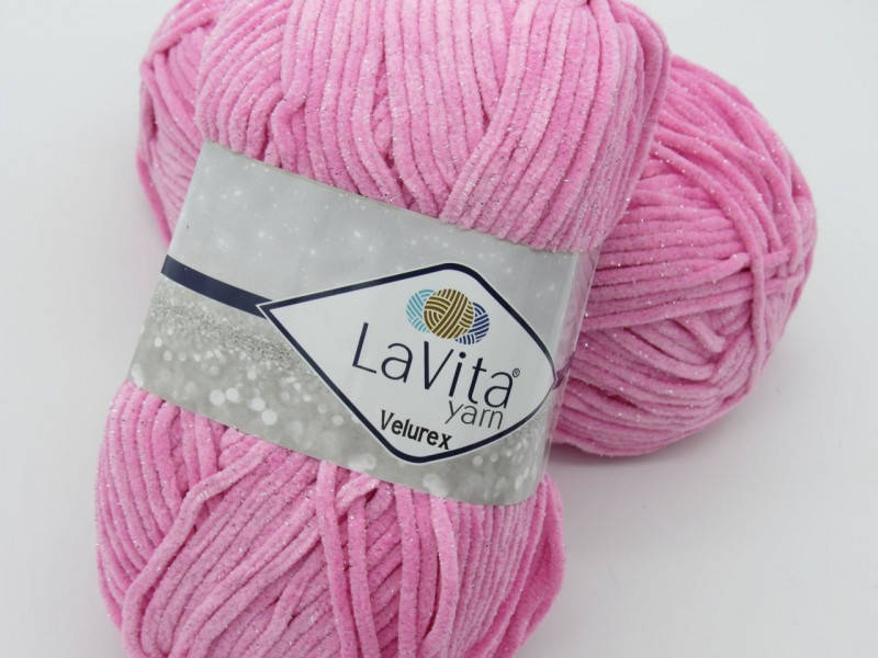 

Пряжа Velurex Lavita-4017, Розовый
