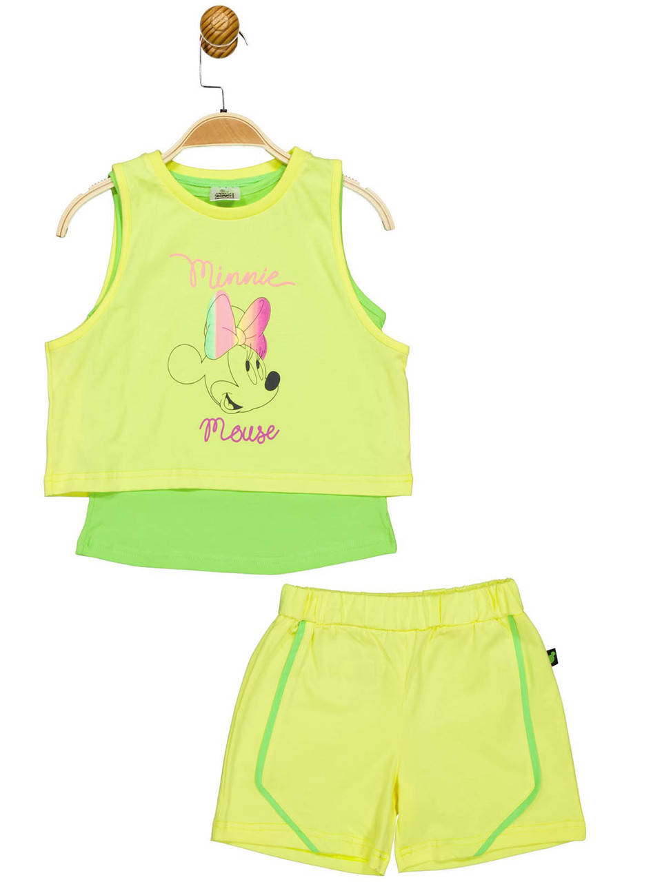 

Костюм (майка, шорты) Minni Mouse 116 см (6 лет) Disney MN17467 Желто-зеленый 8691109889775