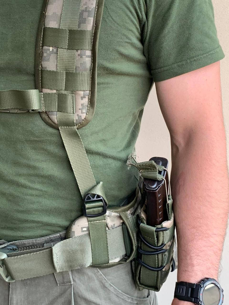 

Разгрузочная система поясная (РПС) Кордура 600/800D M, XL, XXL