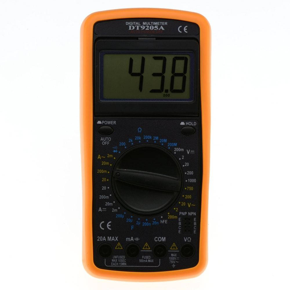 

Мультиметр универсальный Digital Tech DT9205A