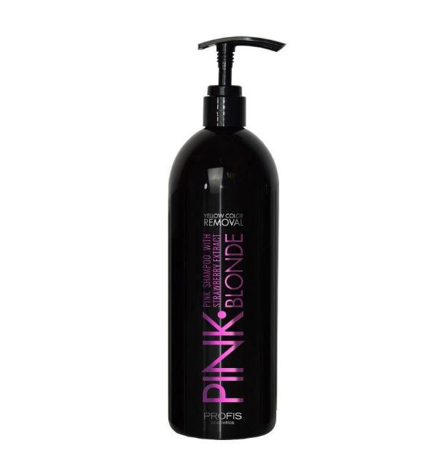 

Шампунь розовый с экстрактом клубники 1000 мл Profis Pink Blond, Профис