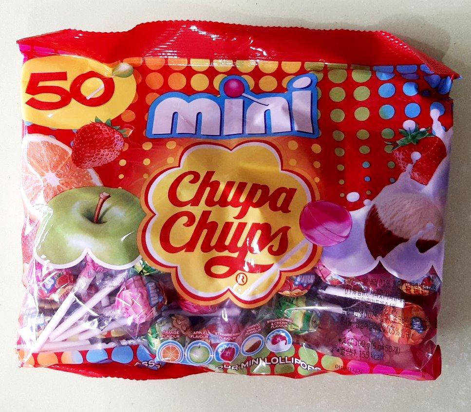 

Леденец на палочке Chupa Chups Mini 6 г 50 штук