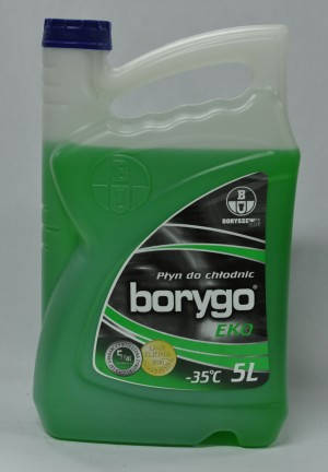 

Антифриз (Зелений) (5L) BORYGO (Польща) BORYGO EKO, Зелёный