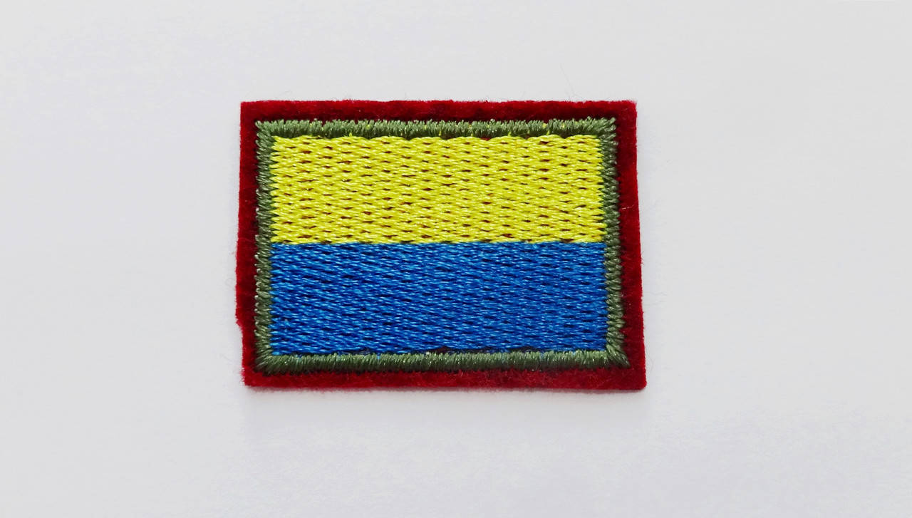 

Аппликация термо Флаг Украины 29*39 мм, Разные цвета