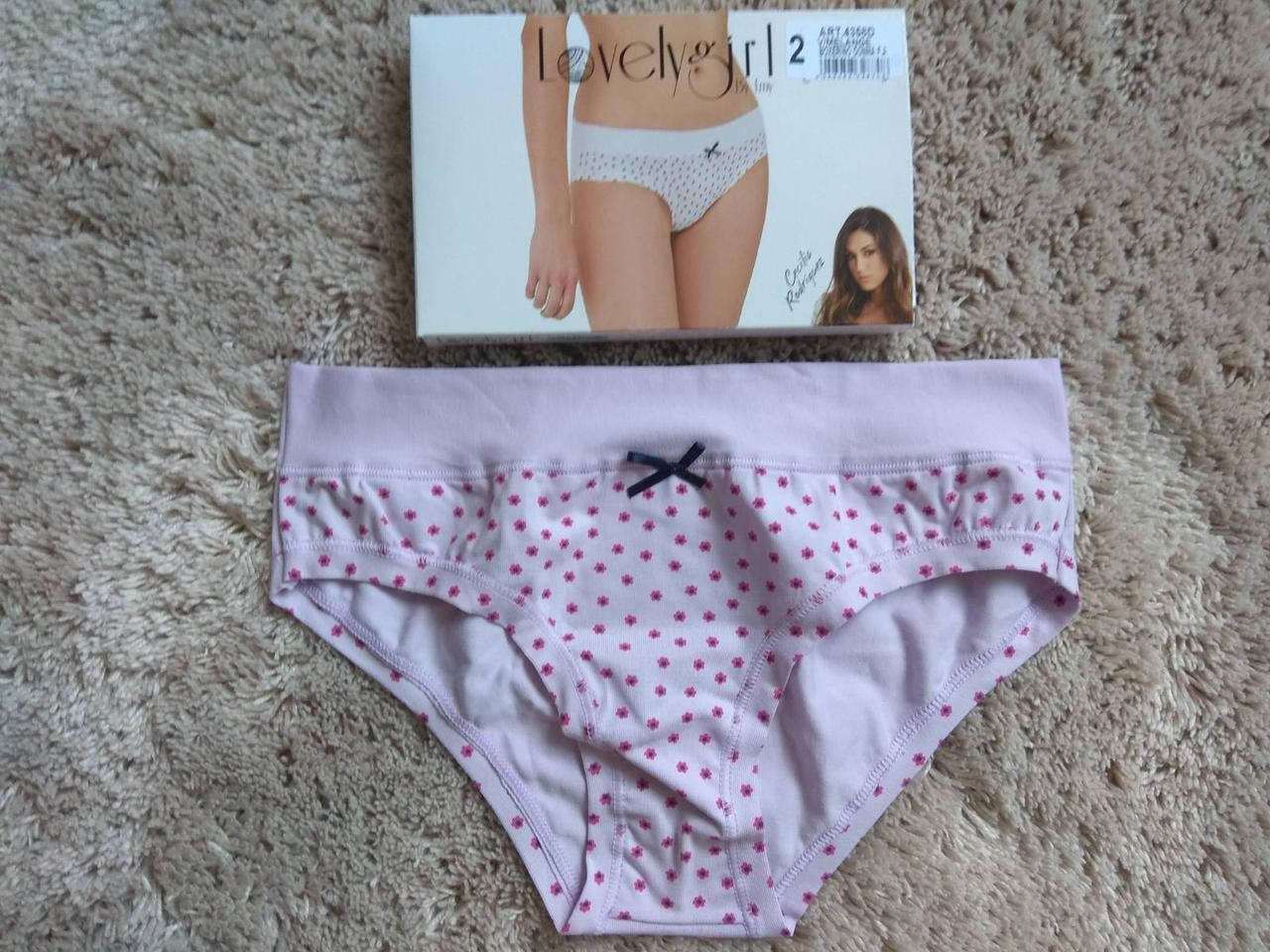 

Хлопковые трусы женские Lovelygirl by Emy 4358D Сиреневый, L