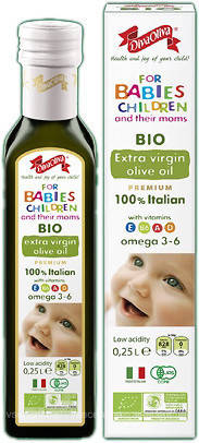

Масло оливковое детское Diva Oliva Kids Extra Virgin 250 мл