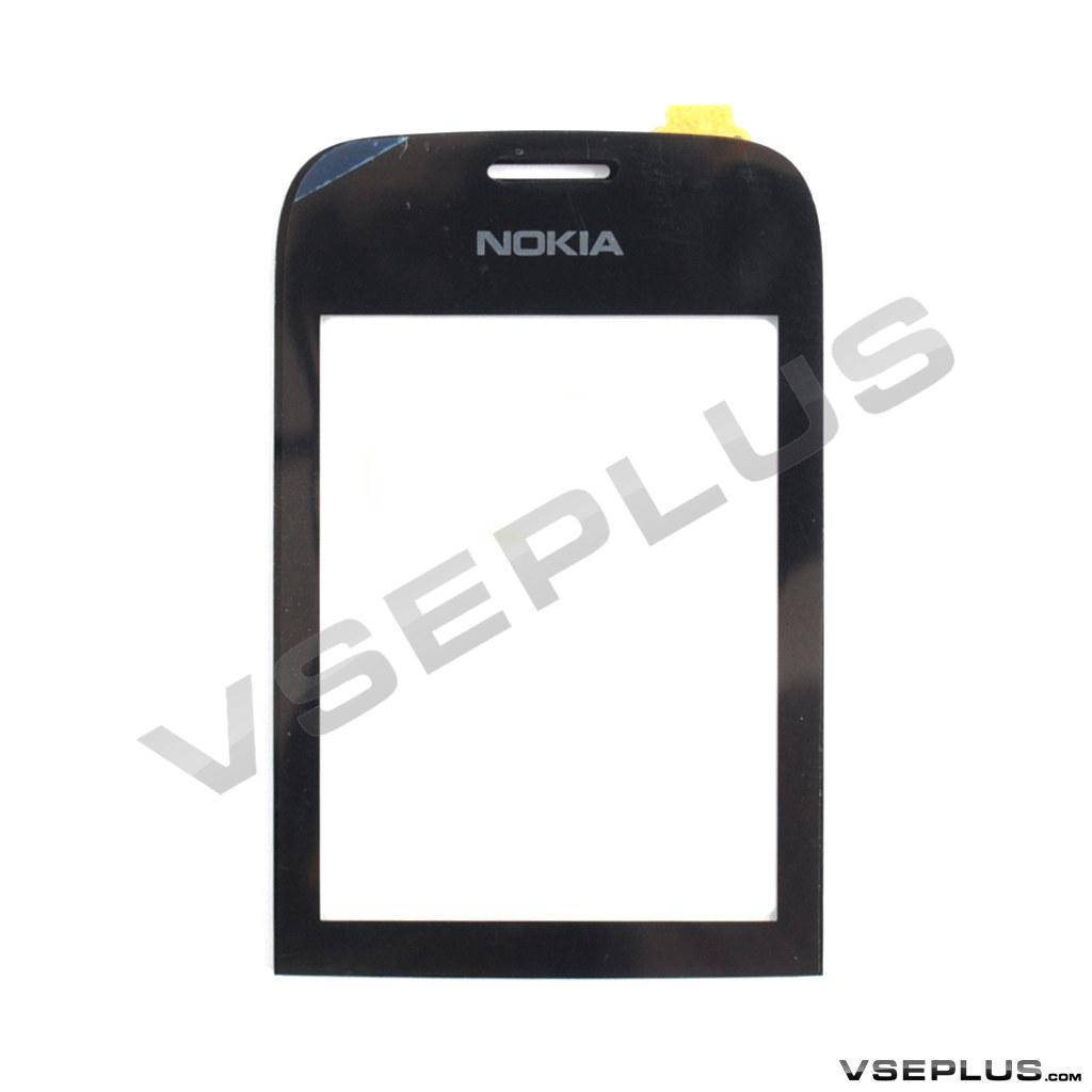 

Тачскрин (сенсор) Nokia Asha 202 / Asha 203, черный