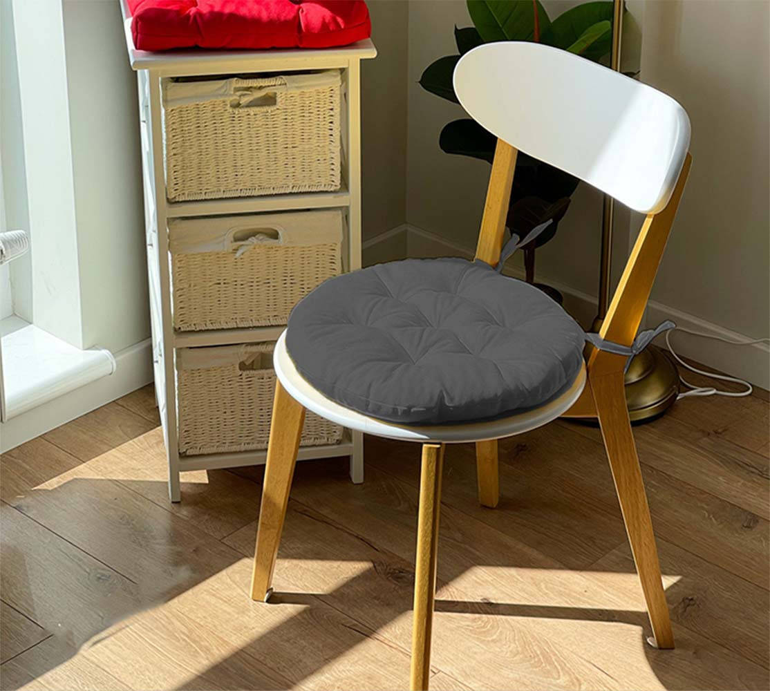 

Подушка на стул / табурет круглая серия Color 33х33х5